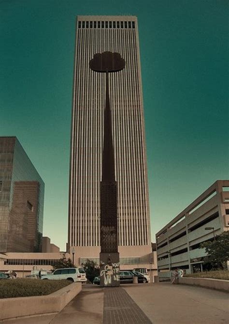 Downtown Tulsa: The Center of the Universe and the Artificial Cloud.